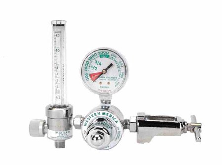 Picture of Oxygen Regulator Single Stage 0 - 15 LPM CGA-870M1-870-15FM