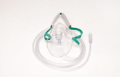 Picture of Aerosol Mask I-Guard Elongated Style Adult One Size Fits Most Adjustable Head Strap8107V-0-50