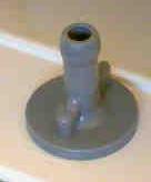Picture of Gray Hose Tubing Connector Pulmo-Aide®5650D-611