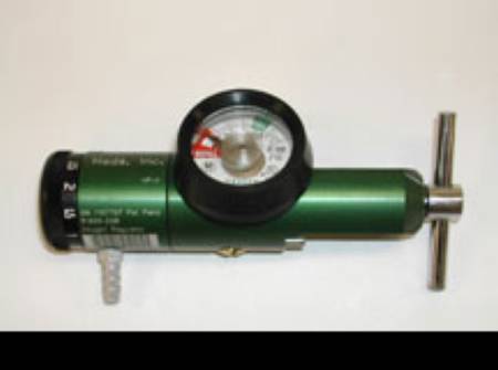 Picture of Oxygen Regulator Click Style 0 - 8 LPM Barb Outlet CGA-870R1835-8GB