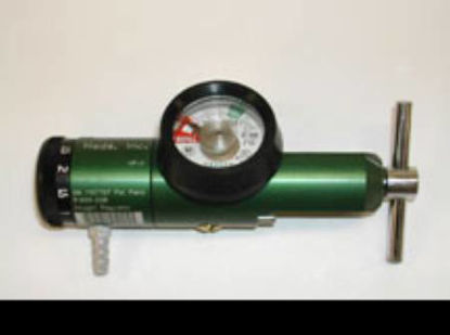 Picture of Oxygen Regulator Click Style 0 - 8 LPM Barb Outlet CGA-870R1835-8GB