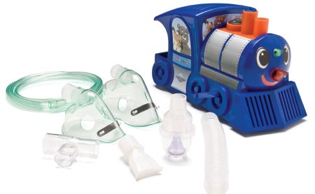 Picture of Neb-U-Tyke Train™ Compressor Nebulizer System Small Volume 5 mL Medication Cup Pediatric Aerosol Mask / Mouthpiece DeliveryJB0112-164