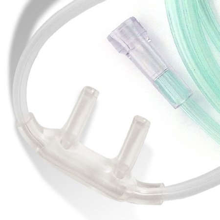 Picture of ETCO2 Nasal Sampling Cannula with O2 Delivery With Oxygen Delivery Comfort Soft Plus® Adult Curved Prong / NonFlared Tip0589