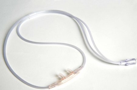 Picture of ETCO2 Nasal Sampling Cannula with O2 Delivery Adult Curved Prong / NonFlared Tip16SOFT-14-50