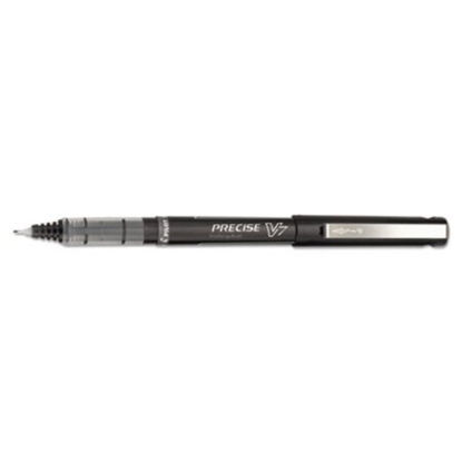 Picture of Precise V7 Roller Ball Pen, Stick, Fine 0.7 mm, Black Ink, Black Barrel, DozenPIL-35346