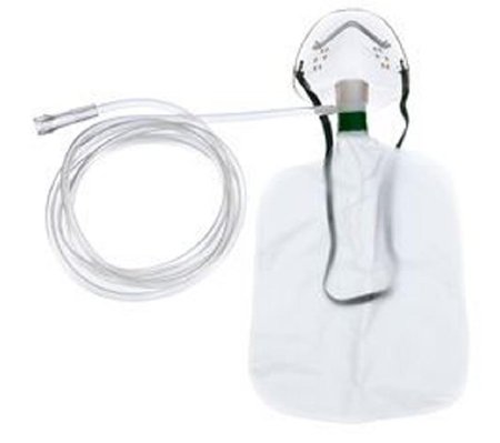Picture of Oxygen Mask Standard Style Pediatric Adjustable Head Strap / Nose Clip1000