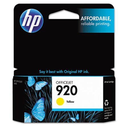 Picture of HP 920, (CH636AN) Yellow Original Ink CartridgeHEW-CH636AN
