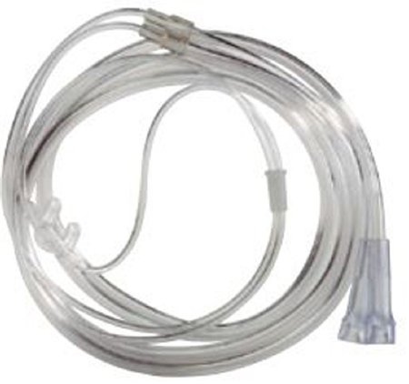 Picture of ETCO2 Nasal Sampling Cannula with O2 Delivery High Flow Delivery Adult Curved Prong / NonFlared TipPX-1850