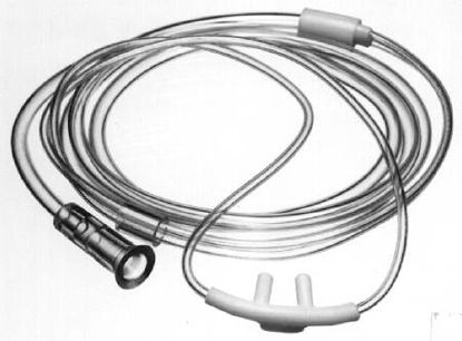 Picture of Nasal Cannula Low Flow Delivery Softie Adult Straight Prong / NonFlared Tip33208