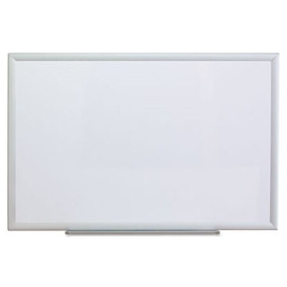 Picture of Dry Erase Board, Melamine, 36 x 24, Aluminum FrameUNV-44624