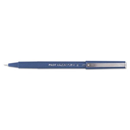 Picture of Razor Point II Super Fine Line Porous Point Pen, Stick, Extra-Fine 0.2 mm, Blue Ink, Blue Barrel, DozenPIL-11003