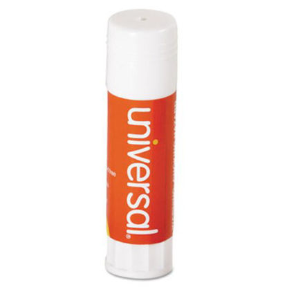Picture of Glue Stick, 0.74 oz, Applies and Dries Clear, 12/PackUNV-75750
