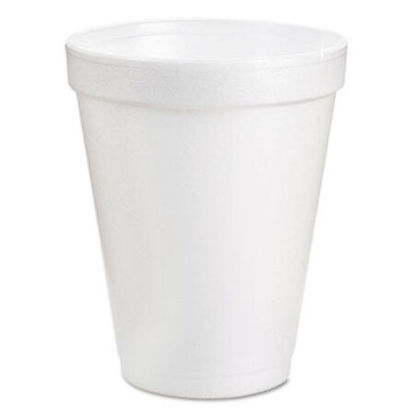 Picture of Foam Drink Cups, 6 oz, White, 25/Bag, 40 Bags/CartonDCC-6J6