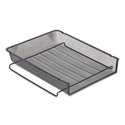 Picture of Mesh Stackable Front Load Tray, 1 Section, Letter Size Files, 8.5" x 11", BlackROL-22211ELD