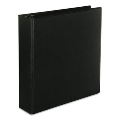 Picture of Slant-Ring View Binder, 3 Rings, 2" Capacity, 11 x 8.5, BlackUNV-20745