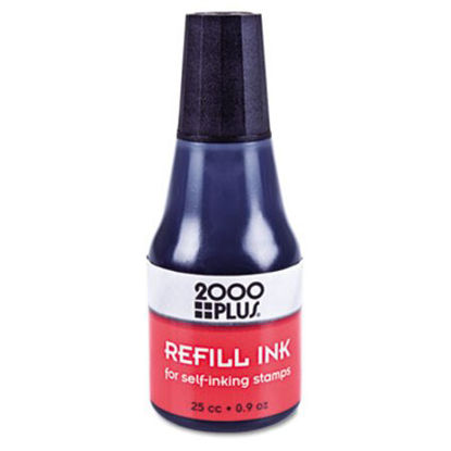 Picture of Self-Inking Refill Ink, Black, 0.9 oz. BottleCOS-032962