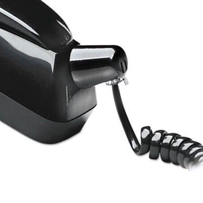 Picture of Twisstop Detangler with Coiled, 25-Foot Phone Cord, BlackSOF-03201