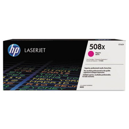Picture of HP 508X, (CF363X) High-Yield Magenta Original LaserJet Toner CartridgeHEW-CF363X