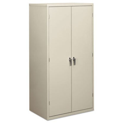 Picture of Assembled Storage Cabinet, 36w x 24 1/4d x 71 3/4h, Light GrayHON-SC2472Q