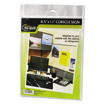 Picture of Clear Plastic Sign Holder, All-Purpose, 8 1/2 x 11NUD-37085Z