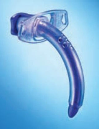 Picture of Tracheostomy Tube Portex® Blue Line Ultra® Fenestrated Size 6 Uncuffed100/818/060