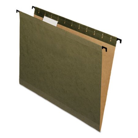 Picture of SureHook Hanging Folders, Letter Size, 1/5-Cut Tab, Standard Green, 20/BoxPFX-615215