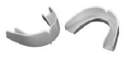 Picture of Teeth Guard Nylon Adult Size White502276