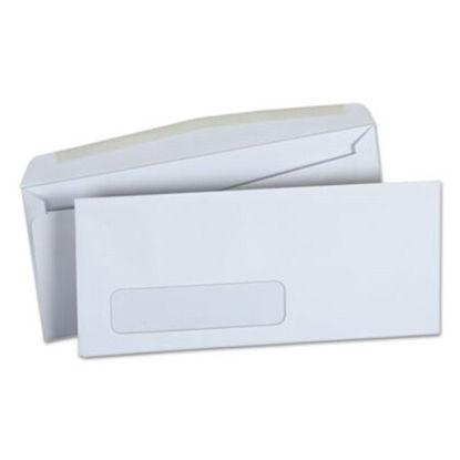 Picture of Business Envelope, #10, Monarch Flap, Gummed Closure, 4.13 x 9.5, White, 500/BoxUNV-36321