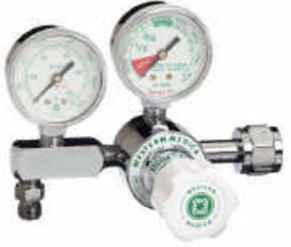 Picture of REGULATOR 02, PRESS GAUGE 0-100PSI CGA960 YOKEM1-960-PG