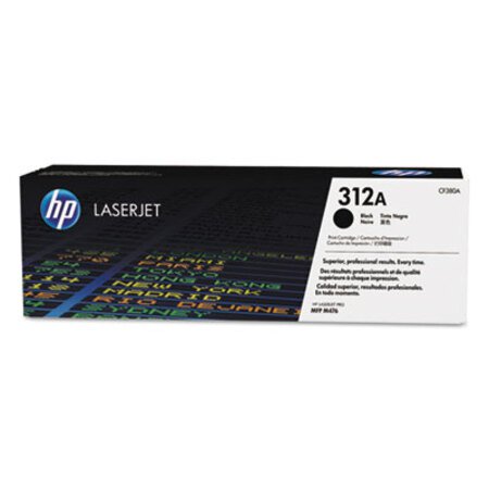 Picture of HP 312A, (CF380A) Black Original LaserJet Toner CartridgeHEW-CF380A
