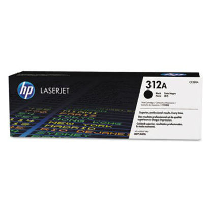 Picture of HP 312A, (CF380A) Black Original LaserJet Toner CartridgeHEW-CF380A