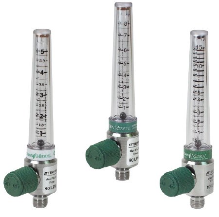 Picture of Chrome Flowmeter 0 to 15 LPM Increment1MFA1006EG