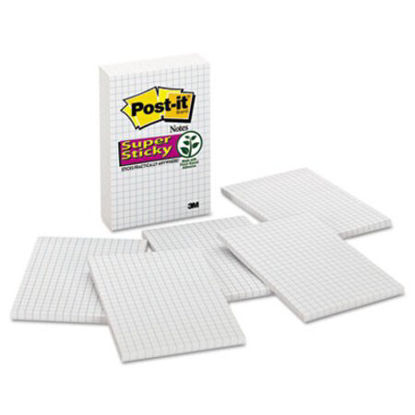 Picture of Grid Notes, 4 x 6, White, 50-Sheet, 6/PackMMM-660SSGRID