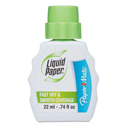 Picture of Fast Dry Correction Fluid, 22 ml Bottle, White, 1/DozenPAP-5640115
