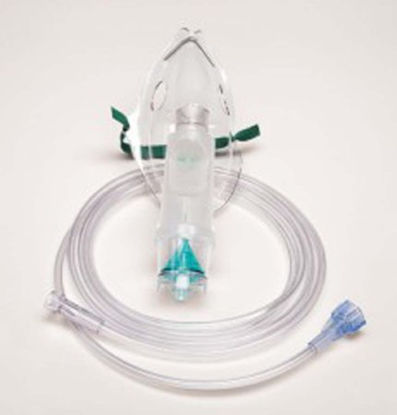 Picture of Salter Labs® 8900 Series Handheld Nebulizer Kit Small Volume 3 mL Medication Cup Pediatric Aerosol Mask Delivery8907-7-50