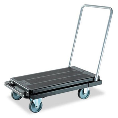 Picture of Heavy-Duty Platform Cart, 500 lb Capacity, 21 x 32.5 x 37.5, BlackDEF-CRT550004