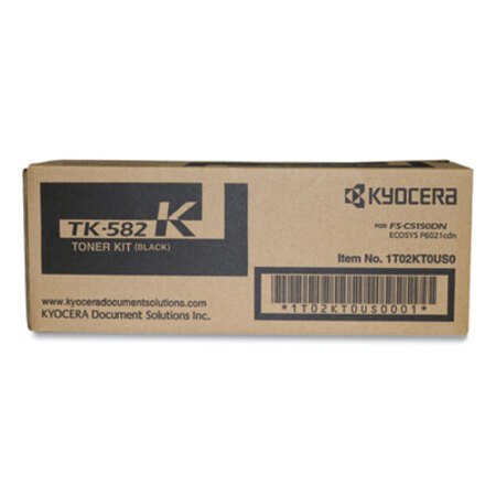 Picture of TK582K High-Yield Toner, 3,500 Page-Yield, BlackKYO-TK582K