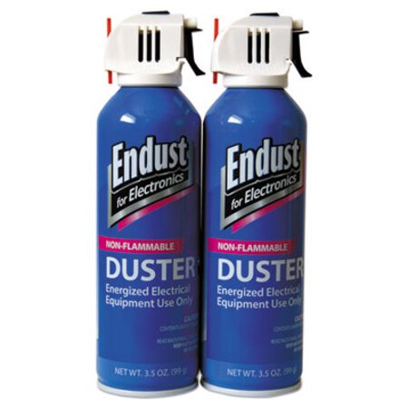 Picture of Non-Flammable Duster with Bitterant, 3.5 oz, 2 Cans/PackEND-246050