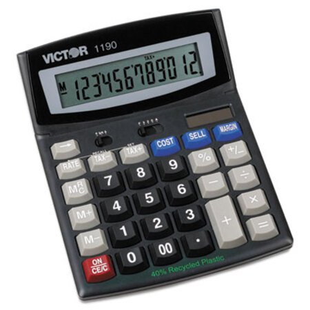 Picture of 1190 Executive Desktop Calculator, 12-Digit LCDVCT-1190