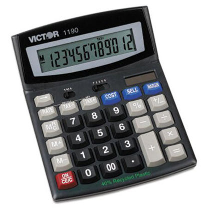 Picture of 1190 Executive Desktop Calculator, 12-Digit LCDVCT-1190