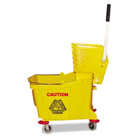 Picture of Mop Bucket/Wringer Combo, Plastic, YellowMNL-60353