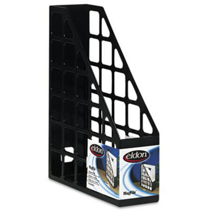 Picture of Techfile Plastic Magazine File, 3 x 9 5/8 x 11 5/8, BlackRUB-40406ROS