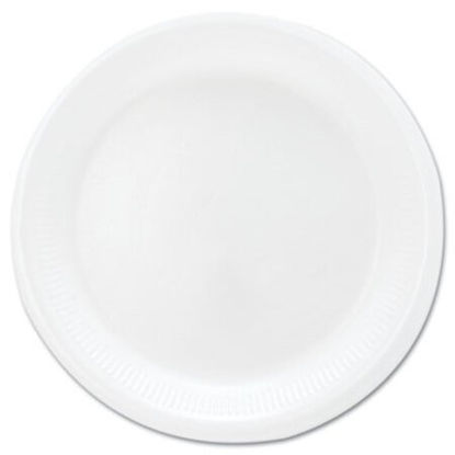 Picture of Mediumweight Foam Dinnerware, Plates, 6" dia, White, 125/PackDCC-6PWQRPK