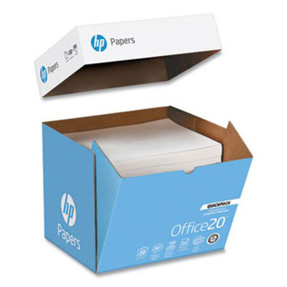 Picture of Office20 Paper, 92 Bright, 20lb, 8.5 x 11, White, 2, 500/CartonHEW-112103