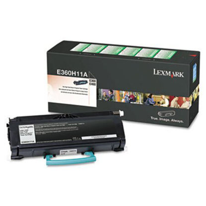 Picture of E360H11A Return Program High-Yield Toner, 9,000 Page-Yield, BlackLEX-E360H11A