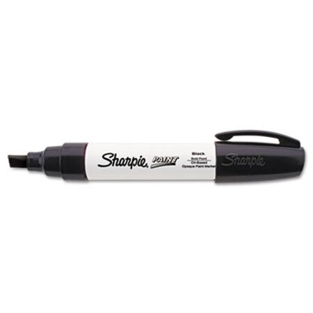 Picture of Permanent Paint Marker, Extra-Broad Chisel Tip, BlackSAN-35564