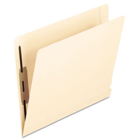 Picture of Manila Laminated End Tab Folders with Two Fasteners, Straight Tab, Letter Size, 14 pt. Manila, 50/BoxPFX-13240
