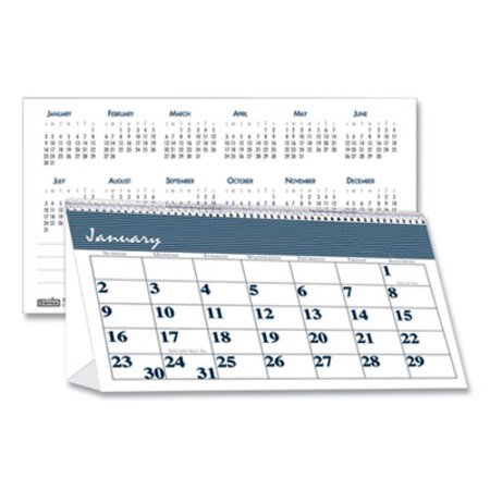 Picture of Recycled Bar Harbor Desk Tent Monthly Calendar, 7 x 4.25, 2022HOD-3679