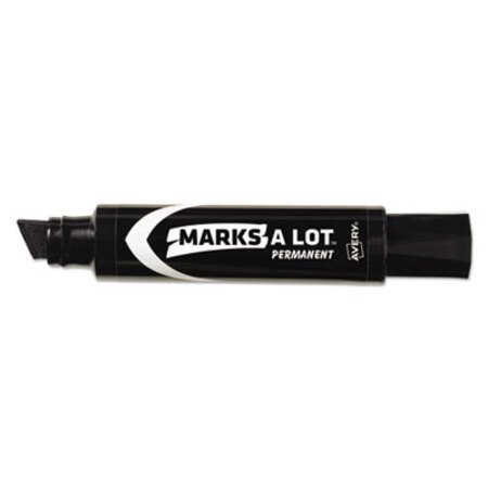 Picture of MARKS A LOT Extra-Large Desk-Style Permanent Marker, Extra-Broad Chisel Tip, Black (24148)AVE-24148