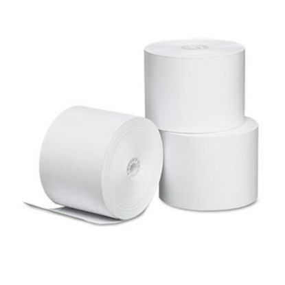 Picture of Direct Thermal Printing Paper Rolls, 2.25" x 165 ft, White, 3/PackUNV-35762